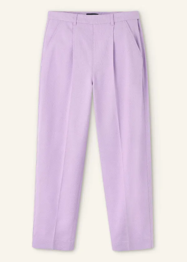 ME+EM Textured Tapered Trouser | Women Tapered Trousers