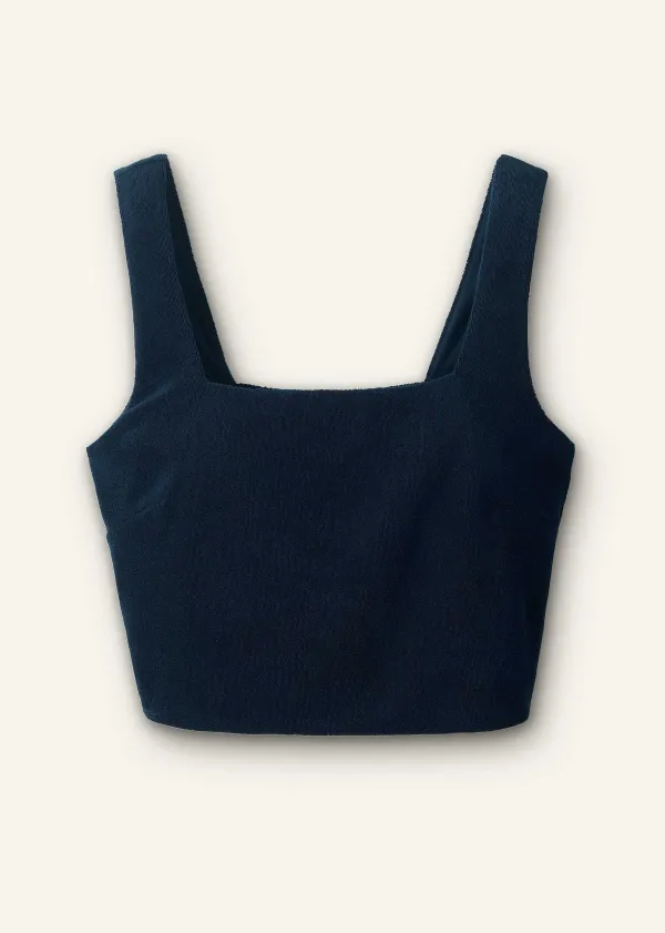 ME+EM Towelling Bralette | Women Vests And Camis