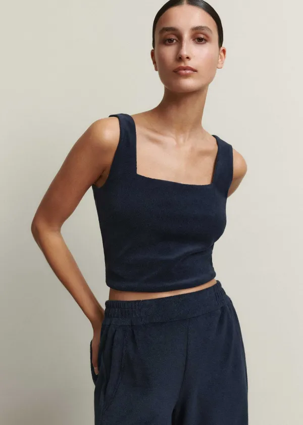 towelling_bralette_2.webp ME+EM Towelling Bralette | Women Vests And Camis