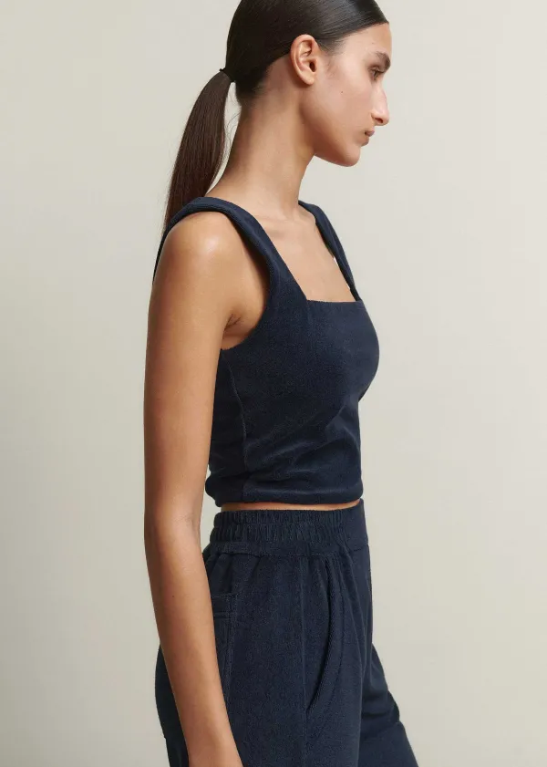 towelling_bralette_4.webp ME+EM Towelling Bralette | Women Vests And Camis