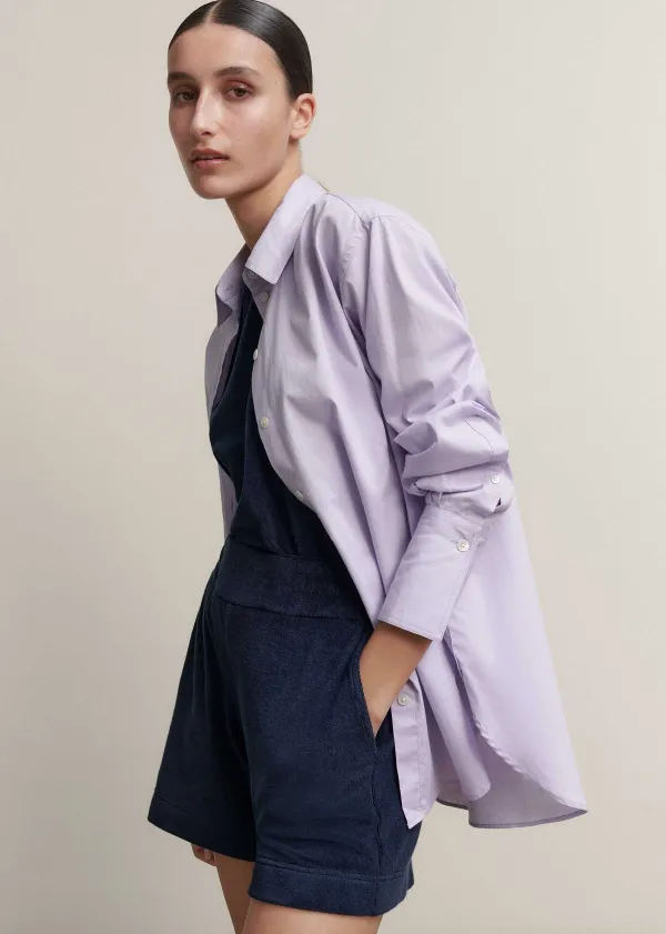 ME+EM Towelling Crop Top | Women Vests And Camis