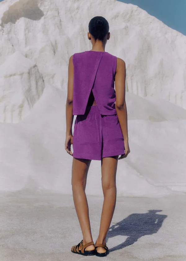 towelling_crop_top__short_coord_4.webp ME+EM Towelling Crop Top + Short Co-Ord | Women Suits And Co-Ords