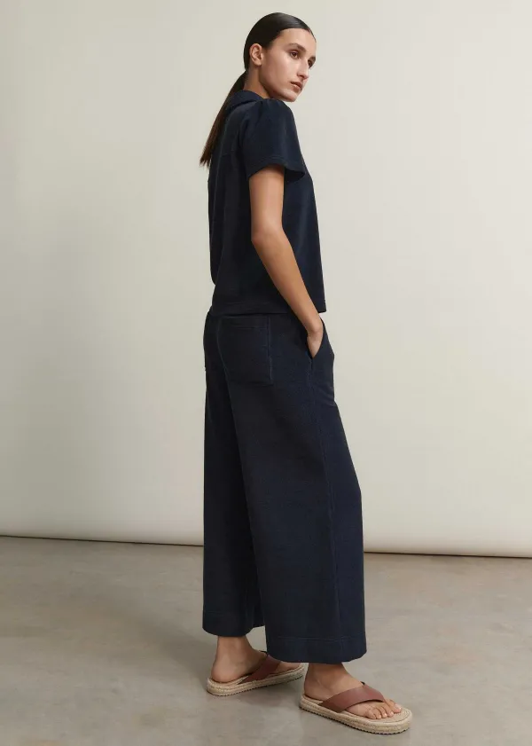 ME+EM Towelling Polo Top + Trouser Co-Ord | Women Suits And Co-Ords