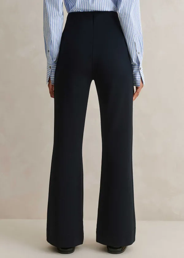 travel_tailoring_kick_flare_short_trouser_5-1.webp ME+EM Travel Tailoring Kick Flare Short Trouser | Women Travel Tailoring
