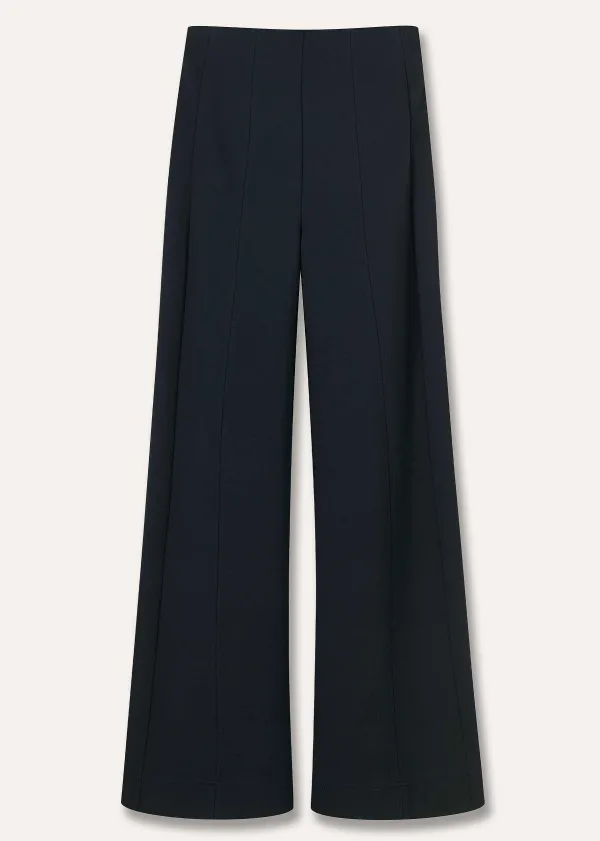 ME+EM Travel Tailoring Kick Flare Trouser | Women Travel Tailoring