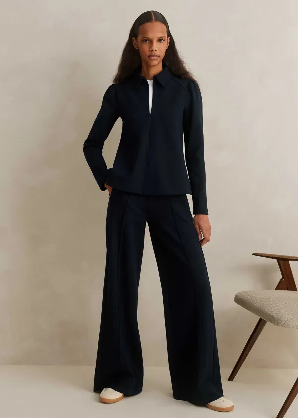 travel_tailoring_shirt_collar_swing_top_3-1.webp ME+EM Travel Tailoring Shirt Collar Swing Top | Women Sweatshirts & Long Sleeve Tops