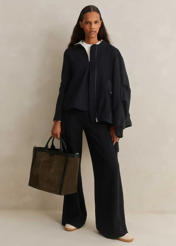 travel_tailoring_shirt_collar_swing_top_4-1.webp ME+EM Travel Tailoring Shirt Collar Swing Top | Women Sweatshirts & Long Sleeve Tops