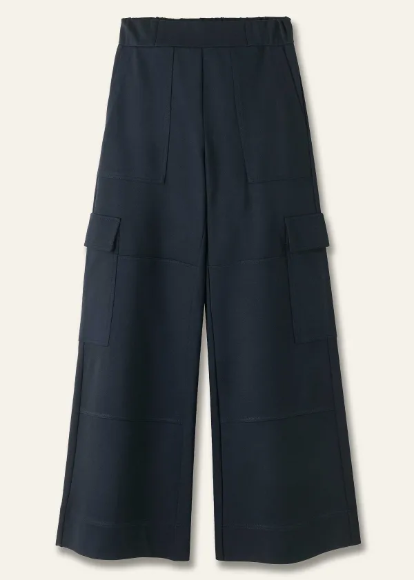 ME+EM Travel Tailoring Wide-Leg Cargo Trouser | Women Wide-Leg Trousers