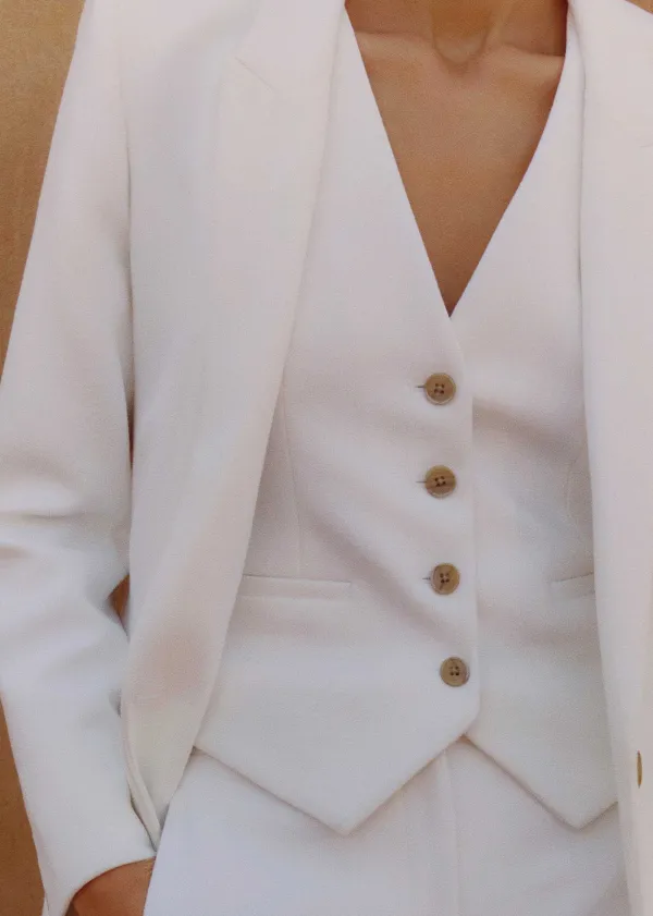 ME+EM Tux Wide-Leg Trouser Three-Piece Suit | Women Occasionwear