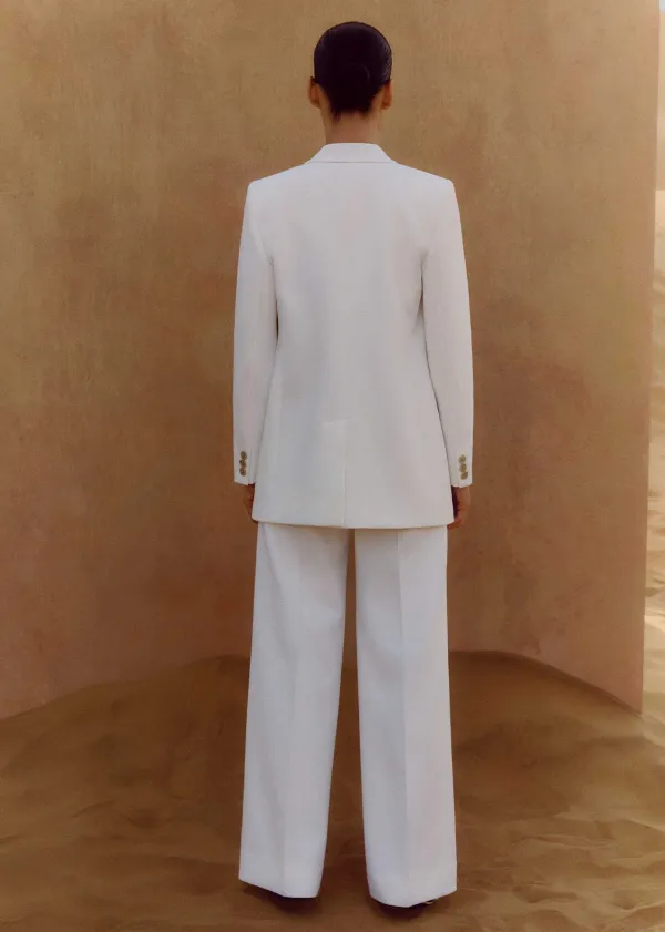 ME+EM Tux Wide-Leg Trouser Three-Piece Suit | Women Occasionwear