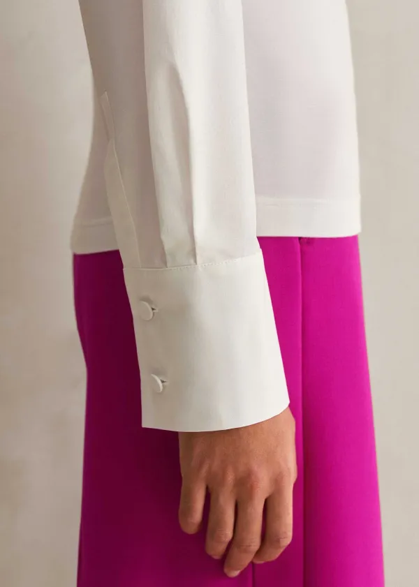 tuxedo_layering_shirt__tie_2.webp ME+EM Tuxedo Layering Shirt + Tie | Women Shirts