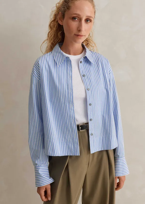 ultimate_fitted_rib_crew_neck_tee_3.webp ME+EM Ultimate Fitted Rib Crew Neck Tee | Women T-Shirts