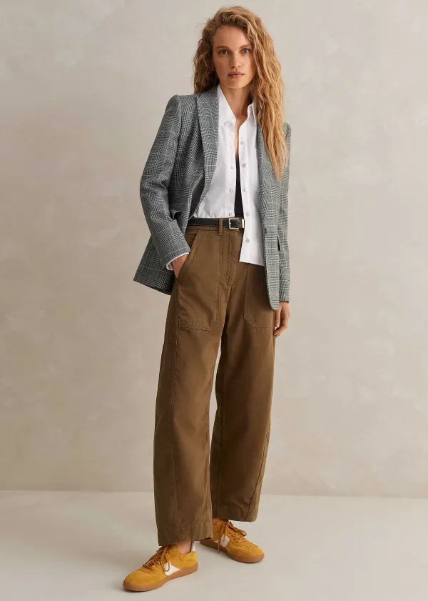 ME+EM Ultimate Fitted Rib V-Neck Tee | Women T-Shirts